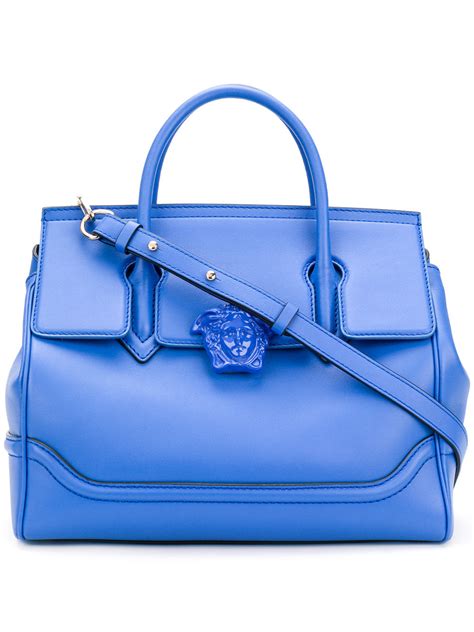 blue versace purse|versace purses for women.